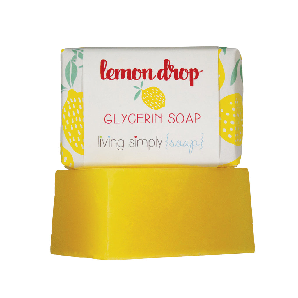 Lemon Drop Glycerin Soap – living simply soap