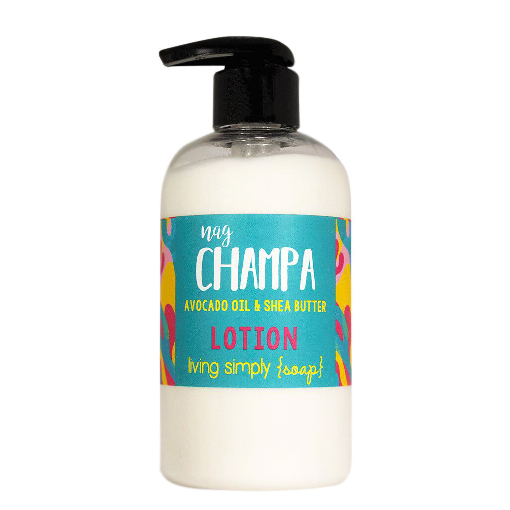 Nag Champa Lotion – living simply soap