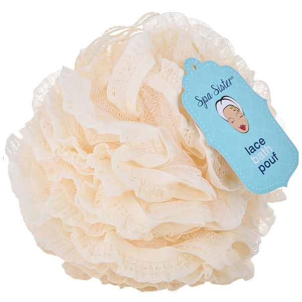 Lace Bath Pouf