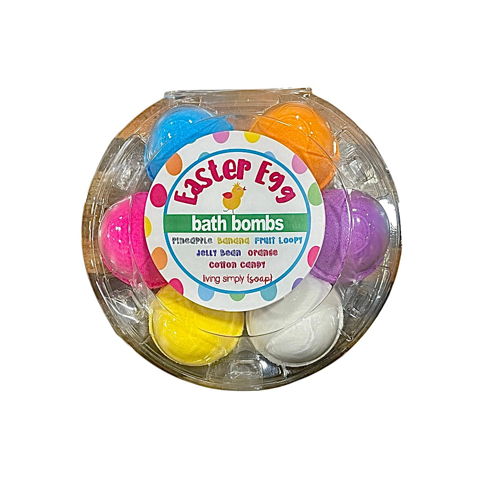 Easter Egg Bath Bomb Sets of 6