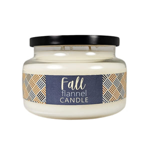 Fall Flannel Candle