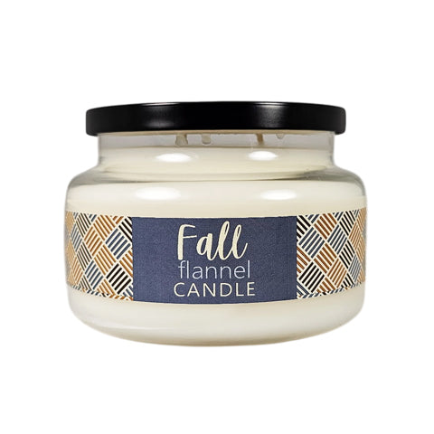 Fall Flannel Candle