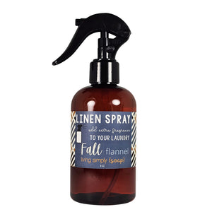 Fall Flannel Linen Spray