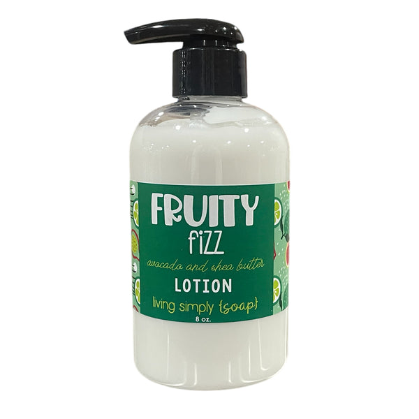 Fruity Fizz Lotion – living simply soap