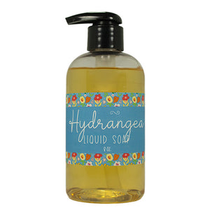 Hydrangea Liquid Soap