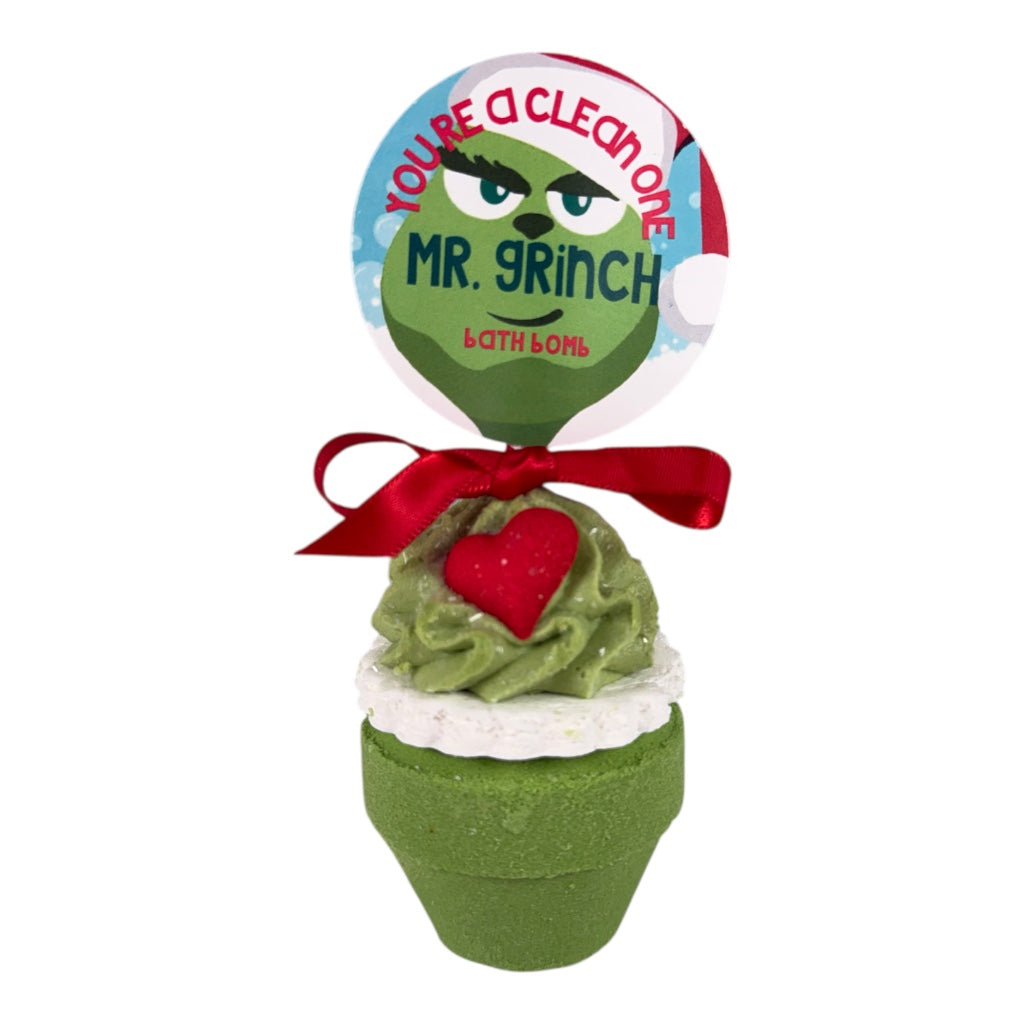 Grinch Bath Bombs