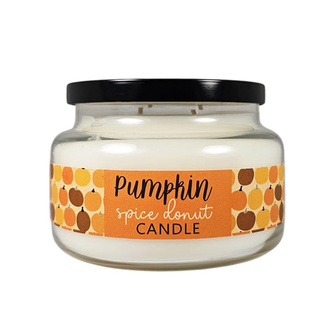 Pumpkin Spice Donut Candle