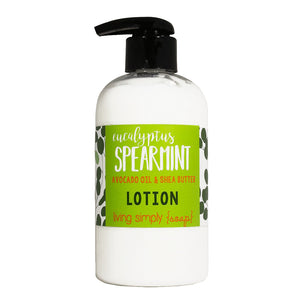 Eucalyptus Spearmint Lotion