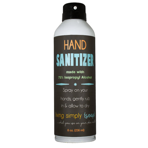Hand Sanitizer Spray 8 oz