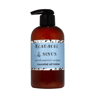 Headache and Sinus Essential Oil Lotion