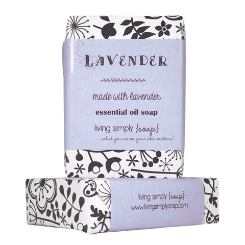 Lavender Essential Oil Bar Soap