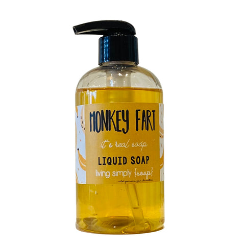 Monkey Fart Liquid Soap