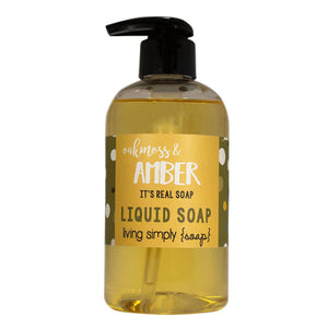 Oakmoss and Amber Liquid Soap