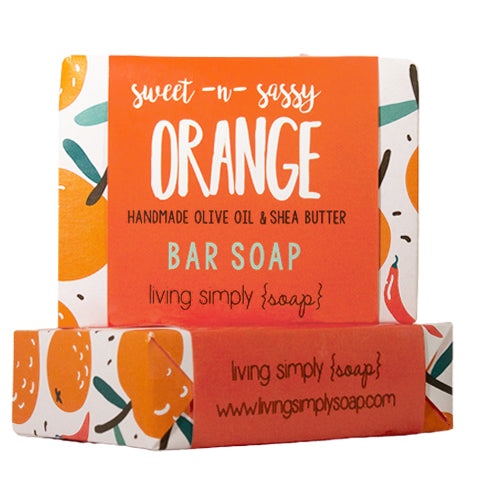 Sweet & Sassy Orange Liquid Soap – living simply soap