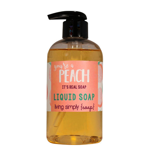 Peach Liquid Soap