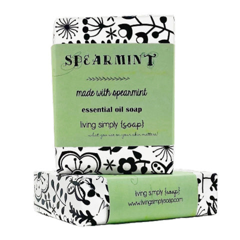 Spearmint Essential Oil Bar Soap