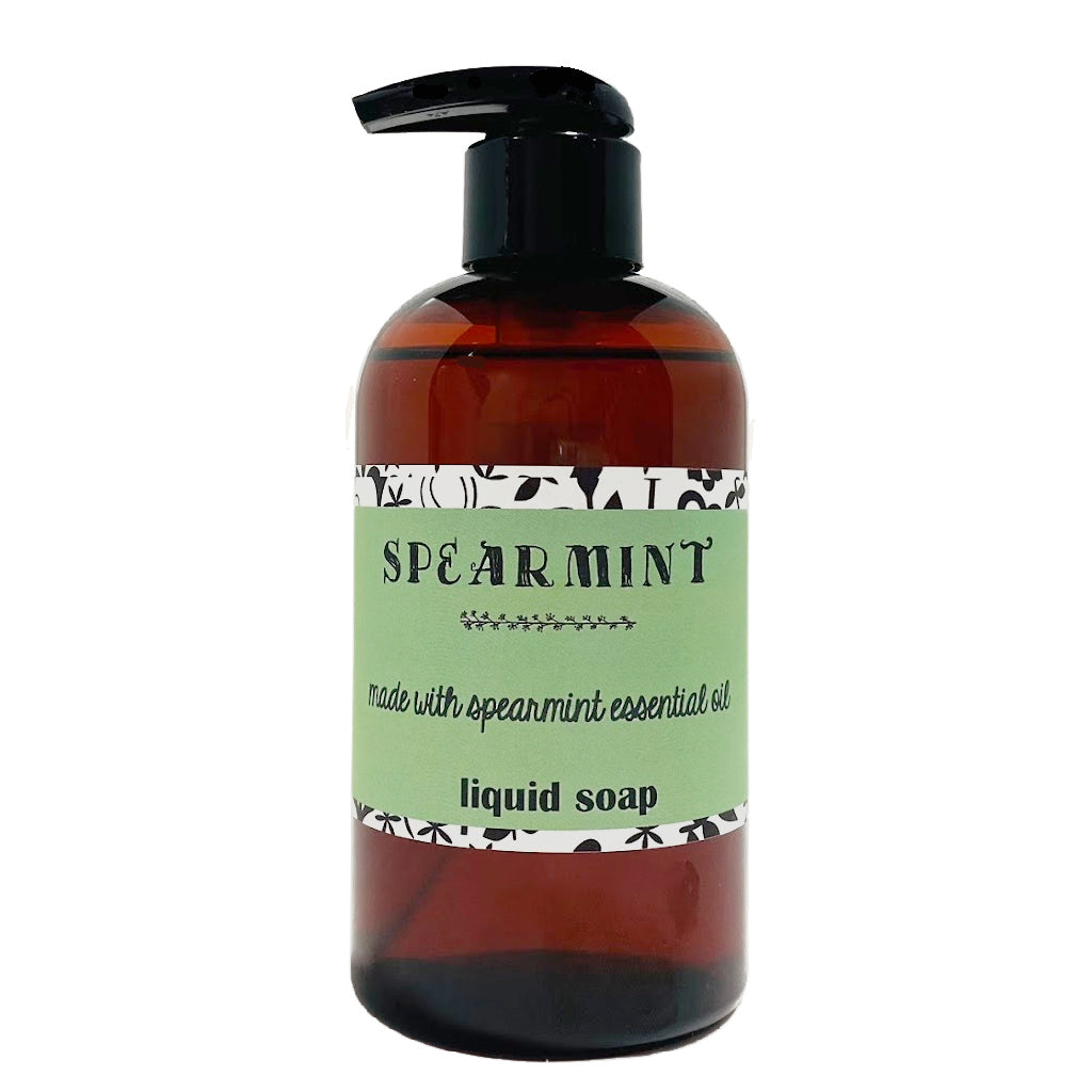 Spearmint Essential Oil Liquid Soap