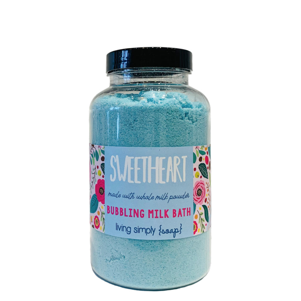 Sweetheart Bubbling Milk Bath