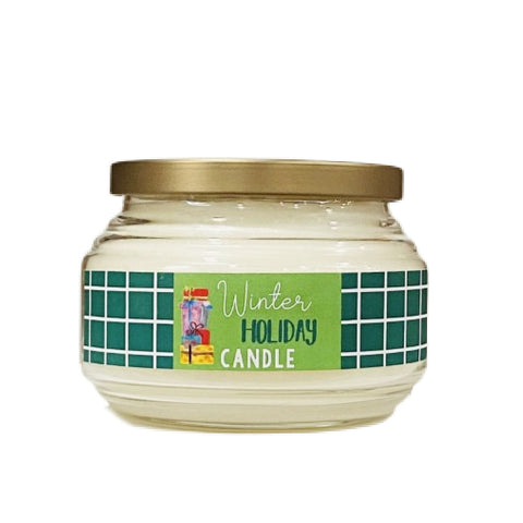 Winter Holiday Candle